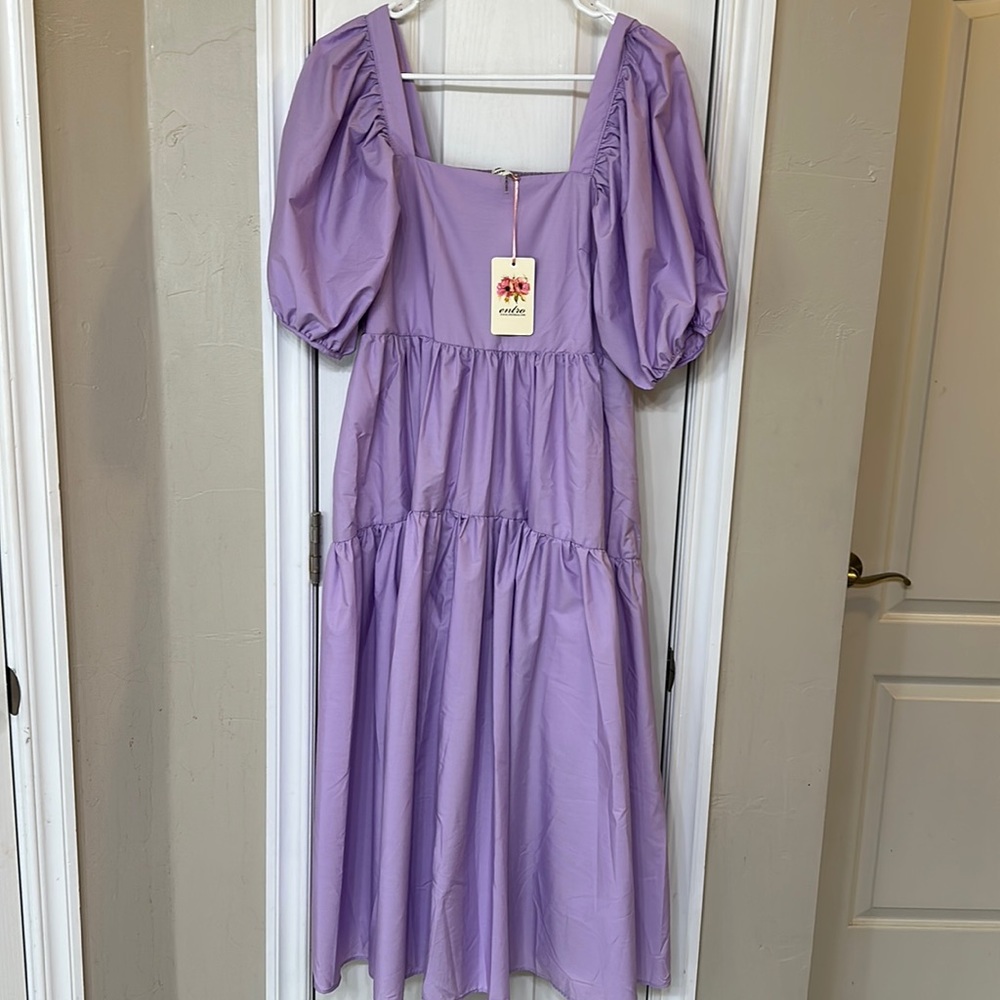 NWT Lavender Midi Dress